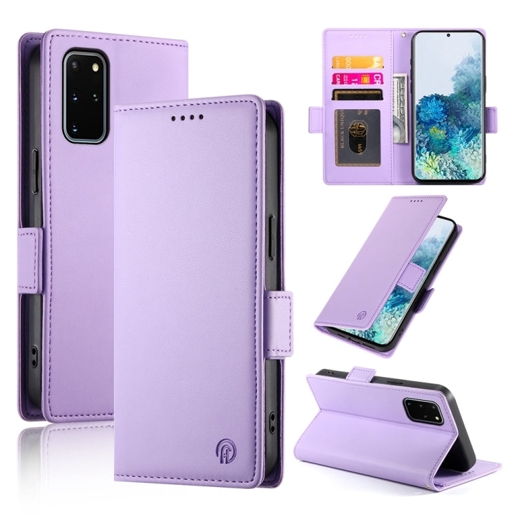 Side Buckle Magnetic Frosted Leather Phone Case