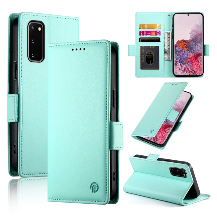 Side Buckle Magnetic Frosted Leather Phone Case
