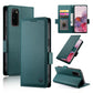 Side Buckle Magnetic Frosted Leather Phone Case