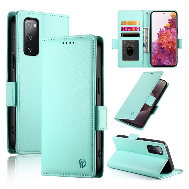 Side Buckle Magnetic Frosted Leather Phone Case