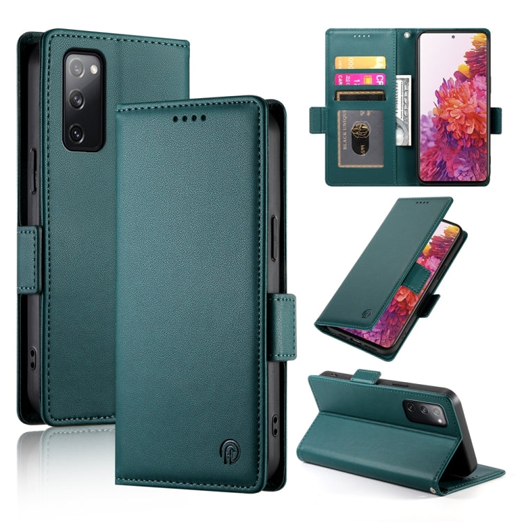 Side Buckle Magnetic Frosted Leather Phone Case