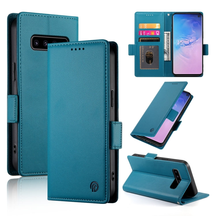 Side Buckle Magnetic Frosted Leather Phone Case