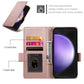 Side Buckle Magnetic Frosted Leather Phone Case