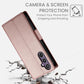 Side Buckle Magnetic Frosted Leather Phone Case