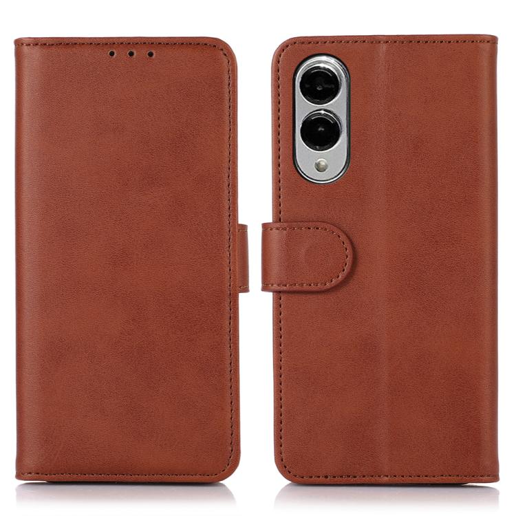 Cow Texture Flip Leather Phone Case, For Samsung Galaxy S25 FE 5G, For Samsung Galaxy S25 Edge 5G, For Samsung Galaxy S24 FE 5G