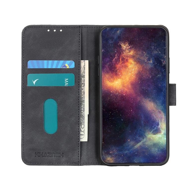KHAZNEH Retro Texture Horizontal Flip Leather Phone Case, For Samsung Galaxy S25 FE 5G, For Samsung Galaxy S25 Edge 5G, For Samsung Galaxy S25 Ultra 5G, For Samsung Galaxy S24 FE 5G