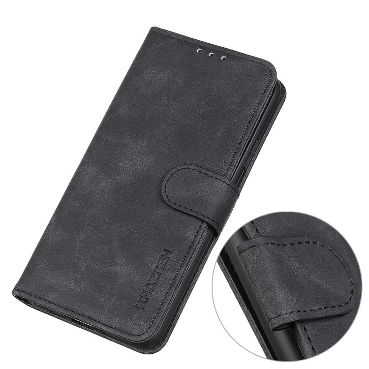 KHAZNEH Retro Texture Horizontal Flip Leather Phone Case, For Samsung Galaxy S25 FE 5G, For Samsung Galaxy S25 Edge 5G, For Samsung Galaxy S25 Ultra 5G, For Samsung Galaxy S24 FE 5G
