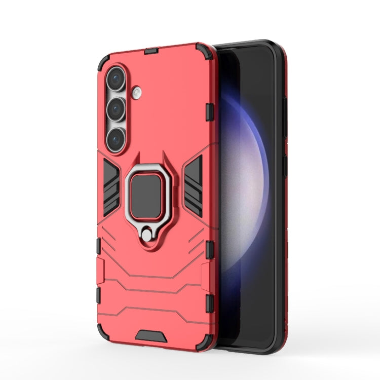 PC + TPU Shockproof Protective Phone Case with Magnetic Ring Holder, For Samsung Galaxy S25 Edge 5G, For Samsung Galaxy S25 5G, For Samsung Galaxy S25+ 5G, For Samsung Galaxy S25 Ultra 5G, For Samsung Galaxy S24 FE 5G