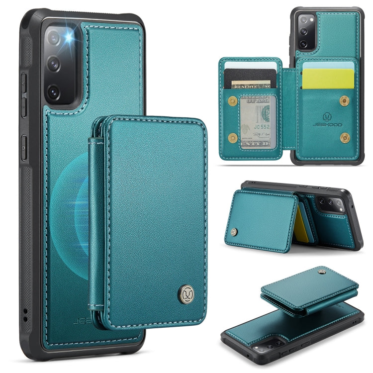 JEEHOOD J05 Business Magnetic Style RFID Leather Phone Case