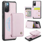 JEEHOOD J05 Business Magnetic Style RFID Leather Phone Case
