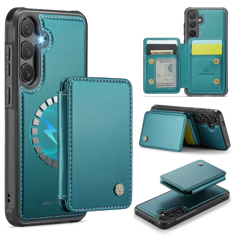 JEEHOOD J05 Business Magnetic Style RFID Leather Phone Case
