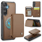 JEEHOOD J05 Business Magnetic Style RFID Leather Phone Case