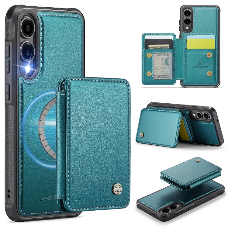 JEEHOOD J05 Business Magnetic Style RFID Leather Phone Case