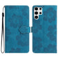 Flower Embossing Pattern Leather Phone Case