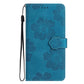 Flower Embossing Pattern Leather Phone Case