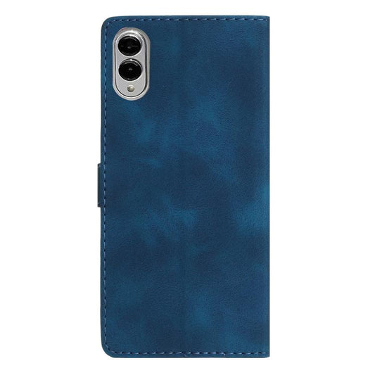 Flower Butterfly Embossing Pattern Leather Phone Case