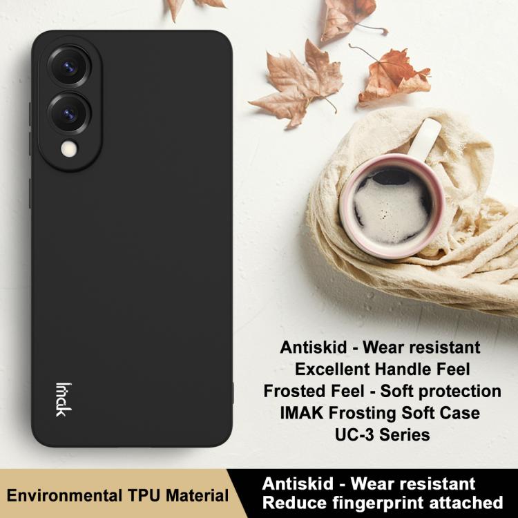 imak UC-3 Series Shockproof Frosted TPU Phone Case, For Samsung Galaxy S25 Edge 5G, For Samsung Galaxy S25 5G, For Samsung Galaxy S25+ 5G, For Samsung Galaxy S25 Ultra 5G, For Samsung Galaxy S24 FE 5G