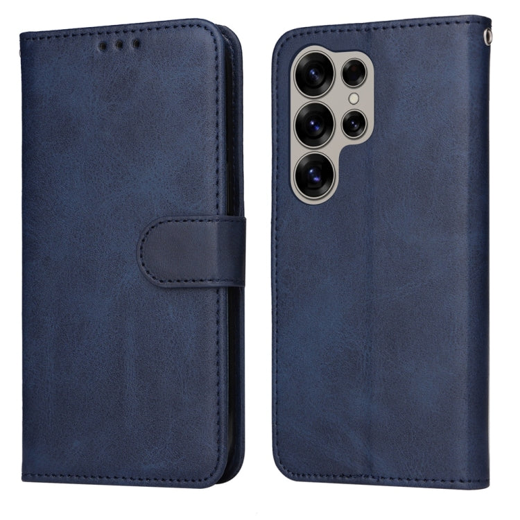 Classic Calf Texture Flip Leather Phone Case