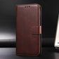 Classic Calf Texture Flip Leather Phone Case