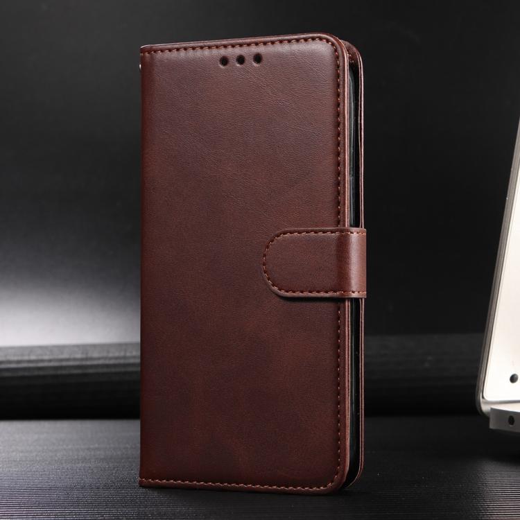 Classic Calf Texture Flip Leather Phone Case