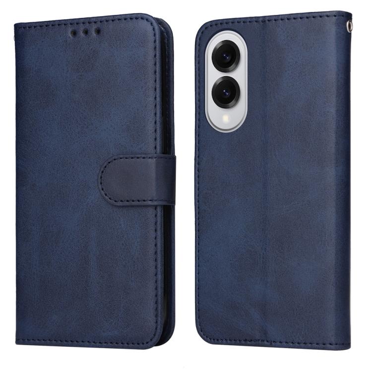 Classic Calf Texture Flip Leather Phone Case