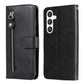 Fashion Calf Texture Zipper Leather Phone Case