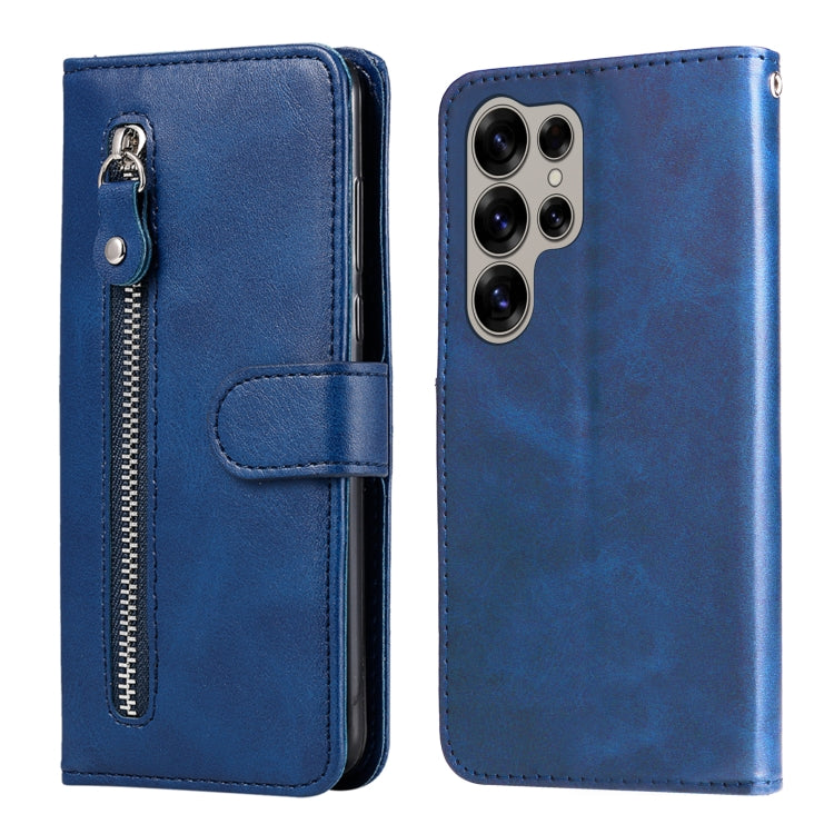 Fashion Calf Texture Zipper Leather Phone Case
