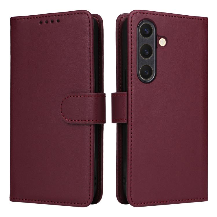 BETOPNICE BN-005 2 in 1 Detachable Imitate Genuine Leather Phone Case, For Samsung Galaxy S25 Edge 5G, For Samsung Galaxy S25 5G, For Samsung Galaxy S25+ 5G, For Samsung Galaxy S25 Ultra 5G, For Samsung Galaxy S24 FE 5G
