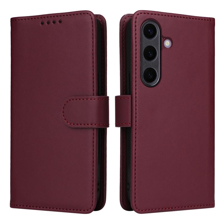 BETOPNICE BN-005 2 in 1 Detachable Imitate Genuine Leather Phone Case, For Samsung Galaxy S25 Edge 5G, For Samsung Galaxy S25 5G, For Samsung Galaxy S25+ 5G, For Samsung Galaxy S25 Ultra 5G, For Samsung Galaxy S24 FE 5G