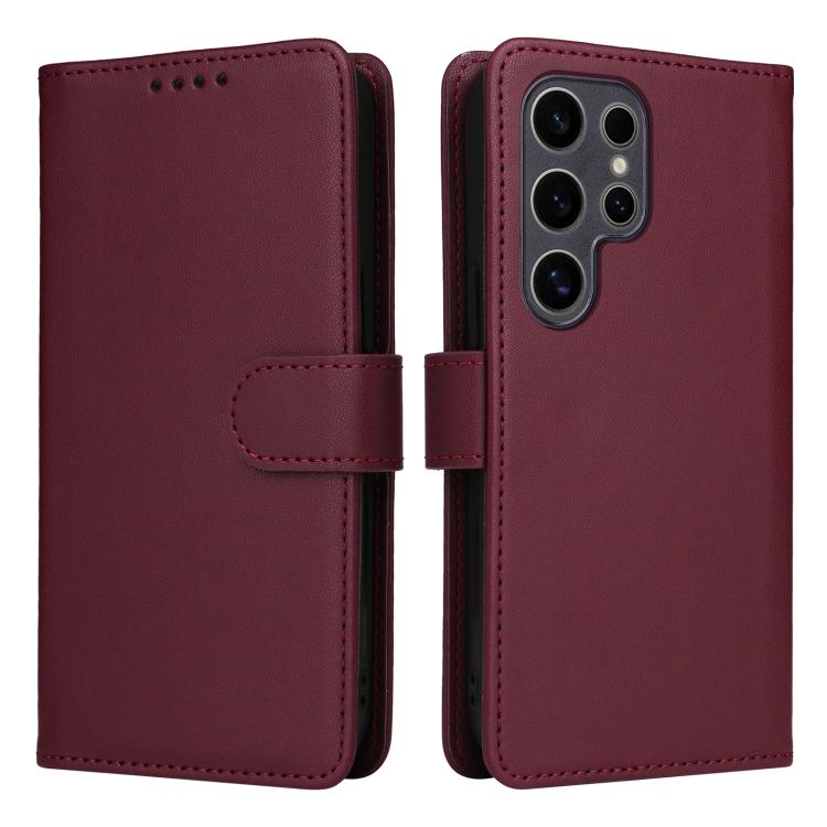 BETOPNICE BN-005 2 in 1 Detachable Imitate Genuine Leather Phone Case, For Samsung Galaxy S25 Edge 5G, For Samsung Galaxy S25 5G, For Samsung Galaxy S25+ 5G, For Samsung Galaxy S25 Ultra 5G, For Samsung Galaxy S24 FE 5G