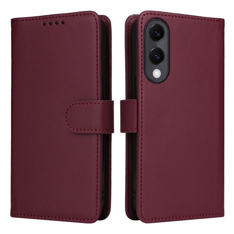 BETOPNICE BN-005 2 in 1 Detachable Imitate Genuine Leather Phone Case, For Samsung Galaxy S25 Edge 5G, For Samsung Galaxy S25 5G, For Samsung Galaxy S25+ 5G, For Samsung Galaxy S25 Ultra 5G, For Samsung Galaxy S24 FE 5G