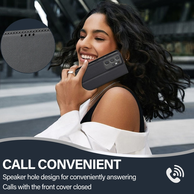 LC.IMEEKE L1 Series Frosted Fine Texture PU Phone Case, For Samsung Galaxy S21 Ultra 5G