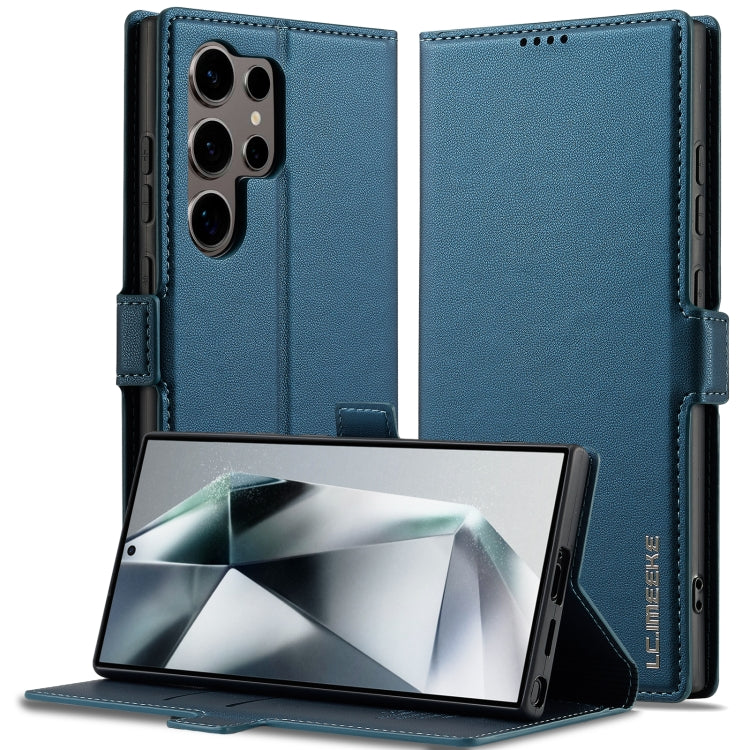 LC.IMEEKE L1 Series Frosted Fine Texture PU Phone Case, For Samsung Galaxy S25 Edge 5G, For Samsung Galaxy S25 5G, For Samsung Galaxy S25+ 5G, For Samsung Galaxy S25 Ultra 5G, For Samsung Galaxy S24 FE 5G, For Samsung Galaxy S24 Ultra 5G���������������...