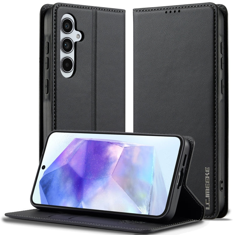 LC.IMEEKE L1 Series Frosted Fine Texture PU Phone Case, For Samsung Galaxy S25 Edge 5G, For Samsung Galaxy S25 5G, For Samsung Galaxy S25+ 5G, For Samsung Galaxy S25 Ultra 5G, For Samsung Galaxy S24 FE 5G, For Samsung Galaxy S24 Ultra 5G���������������...