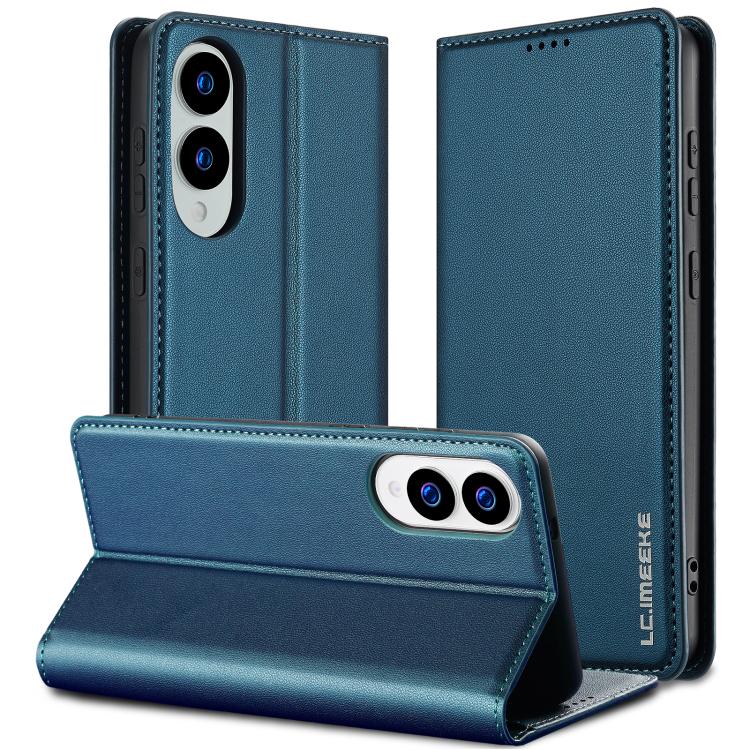 LC.IMEEKE L1 Series Frosted Fine Texture PU Phone Case, For Samsung Galaxy S25 Edge 5G, For Samsung Galaxy S25 5G, For Samsung Galaxy S25+ 5G, For Samsung Galaxy S25 Ultra 5G, For Samsung Galaxy S24 FE 5G, For Samsung Galaxy S24 Ultra 5G���������������...