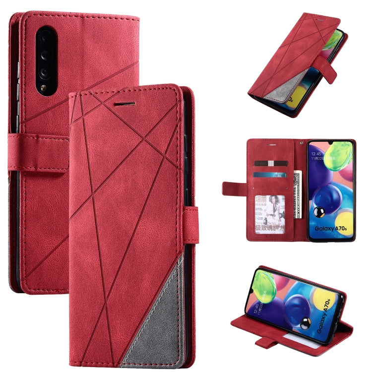 Skin Feel Splicing Horizontal Flip Leather Case with Holder & Card Slots & Wallet & Photo Frame, For Samsung Galaxy A20s, For Samsung Galaxy A70s, For Samsung Galaxy Note 8, For Samsung Galaxy A21s, For Samsung Galaxy Note20 Ultra����������������������...
