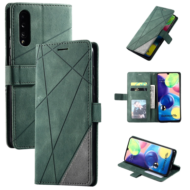 Skin Feel Splicing Horizontal Flip Leather Case with Holder & Card Slots & Wallet & Photo Frame, For Samsung Galaxy A20s, For Samsung Galaxy A70s, For Samsung Galaxy Note 8, For Samsung Galaxy A21s, For Samsung Galaxy Note20 Ultra����������������������...