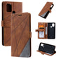 Skin Feel Splicing Horizontal Flip Leather Case with Holder & Card Slots & Wallet & Photo Frame, For Samsung Galaxy A20s, For Samsung Galaxy A70s, For Samsung Galaxy Note 8, For Samsung Galaxy A21s, For Samsung Galaxy Note20 Ultra����������������������...