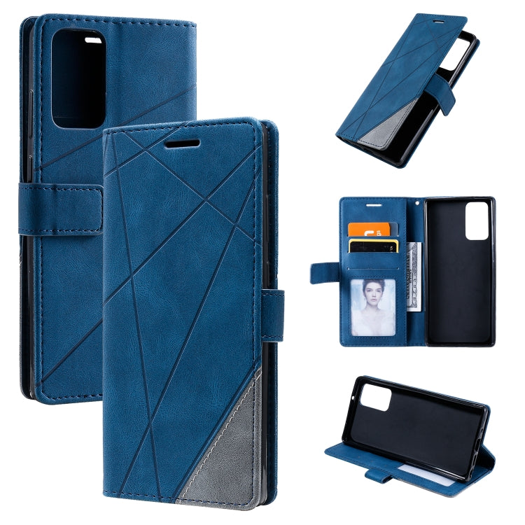 Skin Feel Splicing Horizontal Flip Leather Case with Holder & Card Slots & Wallet & Photo Frame, For Samsung Galaxy A20s, For Samsung Galaxy A70s, For Samsung Galaxy Note 8, For Samsung Galaxy A21s, For Samsung Galaxy Note20 Ultra����������������������...
