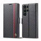 LC.IMEEKE Carbon Fiber Leather Phone Case, For Samsung Galaxy S25 Edge 5G, For Samsung Galaxy S25 5G, For Samsung Galaxy S25+ 5G, For Samsung Galaxy S25 Ultra 5G, For Samsung Galaxy S24 FE 5G