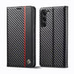 LC.IMEEKE Carbon Fiber Leather Phone Case, For Samsung Galaxy S25 Edge 5G, For Samsung Galaxy S25 5G, For Samsung Galaxy S25+ 5G, For Samsung Galaxy S25 Ultra 5G, For Samsung Galaxy S24 FE 5G