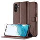 LC.IMEEKE Calf Texture Leather Phone Case