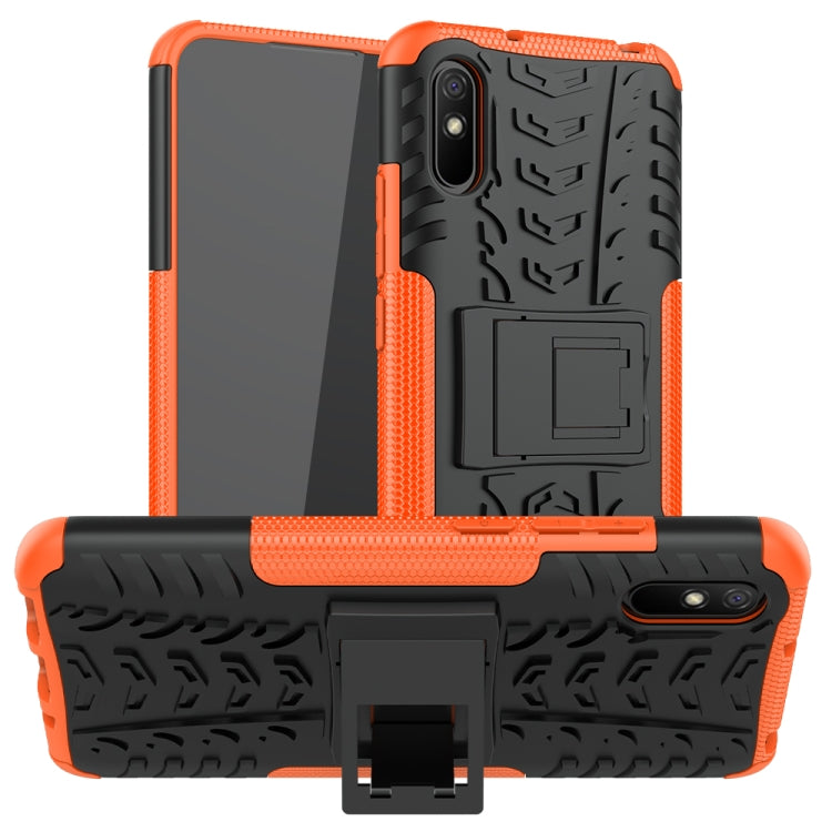 Tire Texture Shockproof TPU+PC Protective Case with Holder, For Samsung Galaxy Tab S8 / Galaxy Tab S7 T870 / T875, For Xiaomi Redmi 9A, For OPPO A52 / A72 / A92