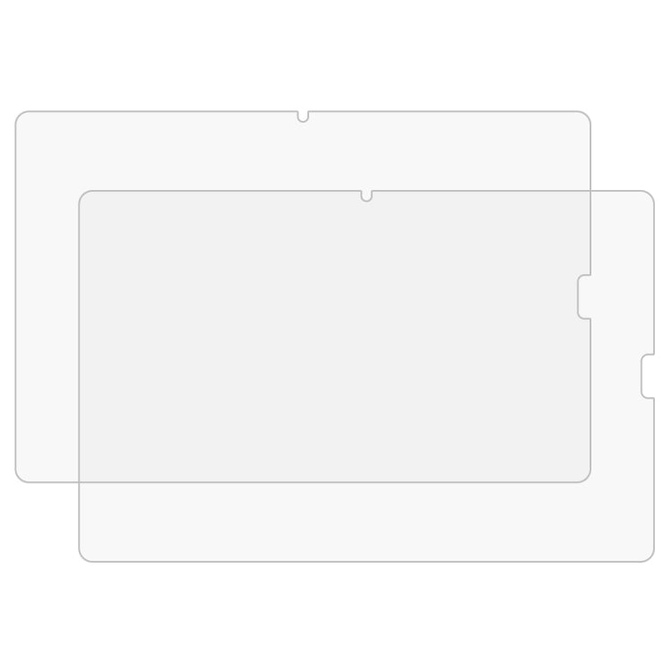 2 PCS 9H HD Explosion-proof Tempered Glass Film, For Huawei MatePad 10.8, For Huawei Tablet C5 8.0, For Huawei Tablet C5 10.4, For Huawei Tablet C3 8.0, For Samsung Galaxy Tab A7 T500