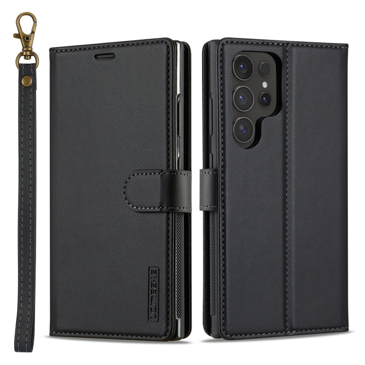 LC.IMEEKE L2 Series Detachable Magsafe PU Phone Case with Lanyard