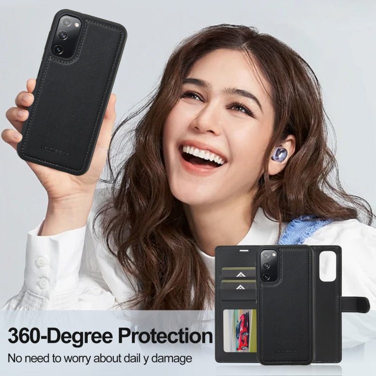 LC.IMEEKE L2 Series Detachable Magsafe PU Phone Case with Lanyard