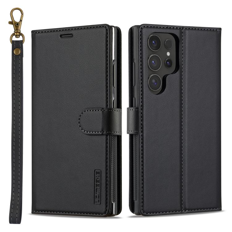 LC.IMEEKE L2 Series Detachable Magsafe PU Phone Case with Lanyard