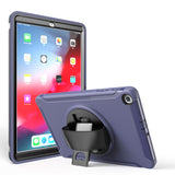 360 Degree Rotation PC+TPU Protective Cover with Holder & Hand Strap, For Samsung Galaxy Tab A 10.1 (2019) T510 / T515