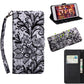 3D Painted Pattern Horizontal Flip TPU + PU Leather Case with Holder & Card Slots & Wallet & Lanyard