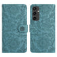 Floral Embossed Pattern Leather Phone Case, For Samsung Galaxy S25 FE 5G, For Samsung Galaxy S25 Edge 5G, For Samsung Galaxy S25 5G, For Samsung Galaxy S25+ 5G, For Samsung Galaxy S25 Ultra 5G, For Samsung Galaxy S24 FE 5G, For Samsung Galaxy S24 Ultra...